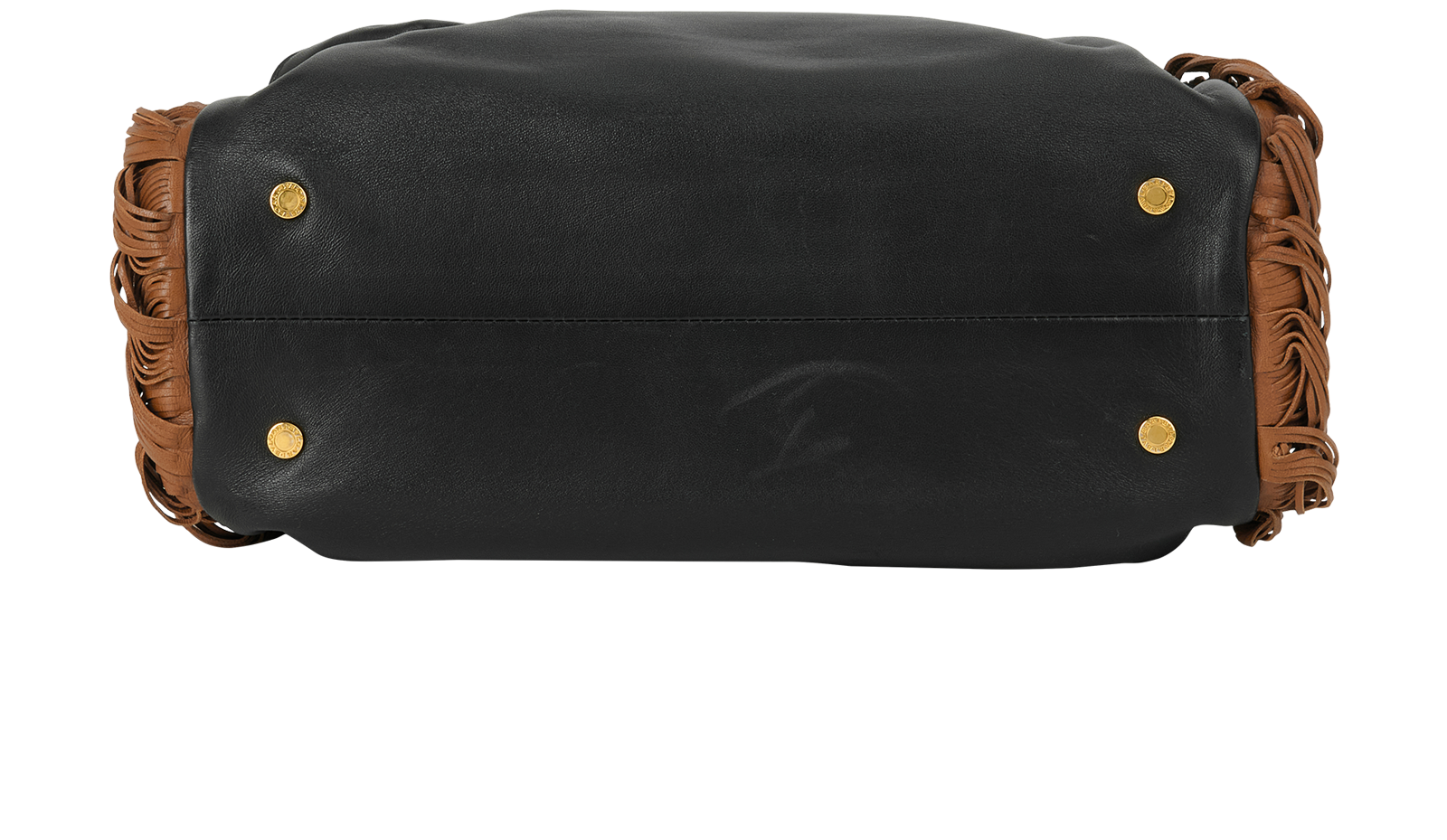 Twistino Tina Handbag, &pound;450, Handbags, Black/Brown, Leather, Top view